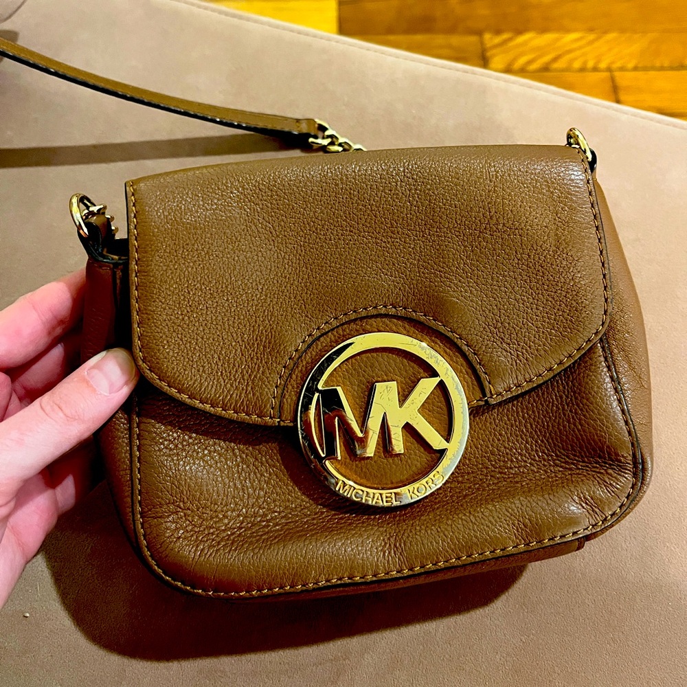 Brown Small Michael Kors Crossbody Bag